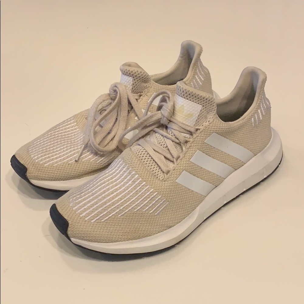 Adidas Beige Swift Run Sneakers